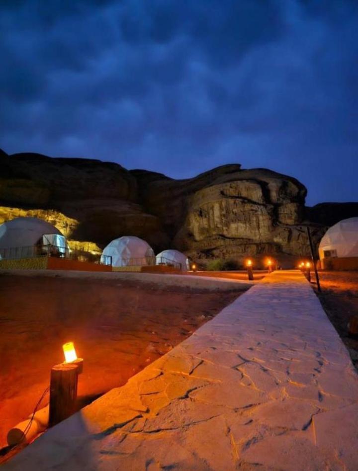 Enad Desert Camp Wadi Rum Exterior photo